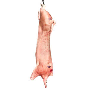 Свинина у півтушах S клас - замовити мясо гуртом від виробника для ресторанів, кафе, готелів, магазинів 