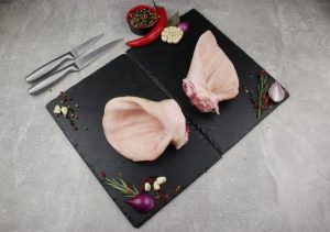 Вуха ракушка свинячі - замовити мясо гуртом від виробника для ресторанів, кафе, готелів, магазинів 