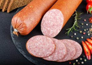 Ковбаса салямі “Баварська” - замовити мясо гуртом від виробника для ресторанів, кафе, готелів, магазинів 